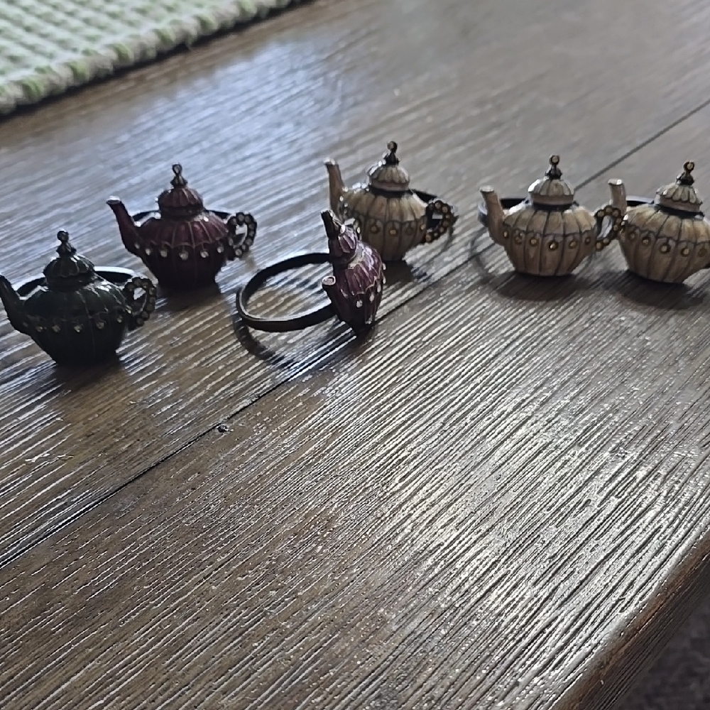 Teapot Napkin Rings
